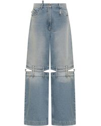 The Attico - Jeans Pants - Lyst