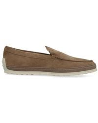 Tod's - Suede Slip-on - Lyst