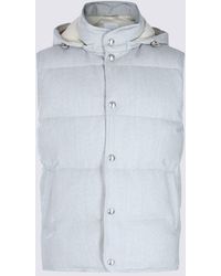 Eleventy - Wool Down Jacket - Lyst