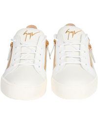 Giuseppe Zanotti Leather Frankie Python-print Sneakers in Grey (Gray) for  Men - Save 17% - Lyst