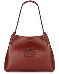 Etro - Mini Leather Tote Handbag - Lyst