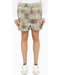Palm Angels - Multicoloured Cotton Bermuda Shorts - Lyst