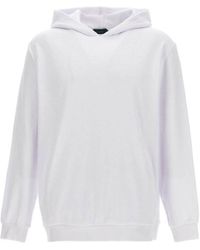 Zanone - Terry Cloth Hoodie - Lyst