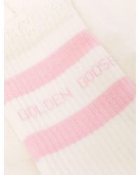 Golden Goose - Socks High Rib/ Stripes//Ripped - Lyst