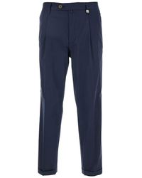 Myths - Pants With Pences And Turn-Up Hem - Lyst
