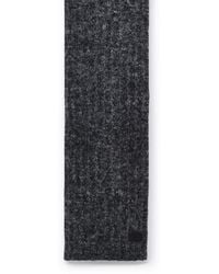 Saint Laurent - Wool And Mohair Scarf - Lyst