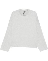 Entire studios - Heavy Ls T-shirt Silver Clothing - Lyst