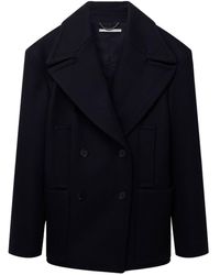 Stella McCartney - Double-breasted Peacoat - Lyst