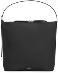 A.P.C. - Vera Leather Shoulder Bag - Lyst