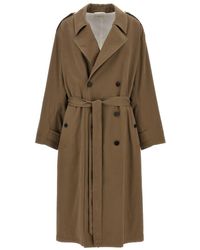 The Row - 'Montrose' Trench Coat - Lyst