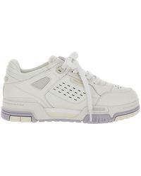 Axel Arigato - Onyx Panelled Leather-Blend Mid-Top Trainers - Lyst
