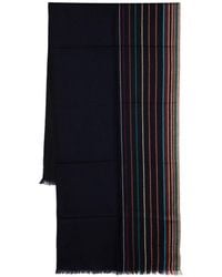 Paul Smith - Signature Stripe Wool Scarf - Lyst