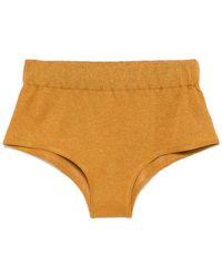 FEDERICA TOSI - Lurex Shorts - Lyst
