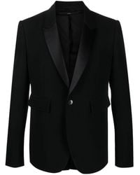 SAPIO - Single-breasted Cotton-wool Blazer - Lyst