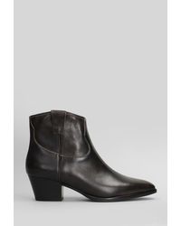 Ash - Fame Texan Ankle Boots - Lyst
