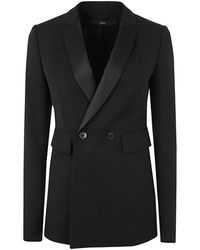 SAPIO - Double Breasted Blazer Jacket Clothing - Lyst