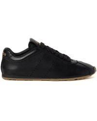 Miu Miu - Plume Leather Sneakers - Lyst