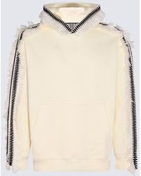 RITOS - Cream Cotton Sweatshirt - Lyst