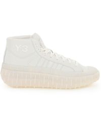 Y-3 Laver High Sneakers in White for Men - Lyst