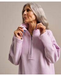 BAM - Funnel Neck Easy Zip Sweatshirt - Lyst