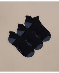 BAM - Boo Contrast Trainer Socks 3 Pairs - Lyst