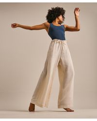 BAM - Breathable Cotton Gauze Wide Leg Yoga Pants - Lyst