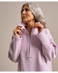 BAM - Funnel Neck Easy Zip Sweatshirt - Lyst