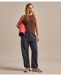 BAM - Air Tie Back Yoga Vest Top - Lyst