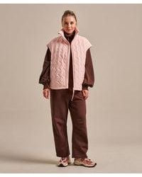 BAM Clothing - Packable Cloud Gilet Blossom Blush - Lyst