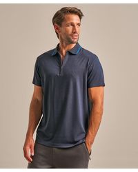 BAM Clothing - Quarter Zip Polo Shirt Amparo Trim - Lyst