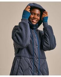 BAM - Full Circle Cosy Fleece Coat - Lyst