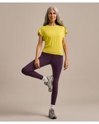 BAM - Tie Back Short Sleeve Top - Lyst