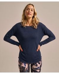 BAM - Luxe Long Sleeve Yoga Top - Lyst