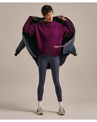 BAM - Throw On Knitted Crew Neck Jumper - Lyst