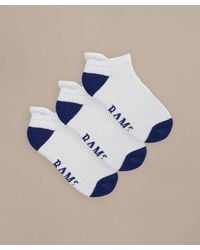 BAM - Boo Contrast Trainer Socks 3 Pairs - Lyst