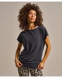 BAM - Short Sleeve Flow Top - Lyst