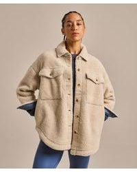 BAM Clothing - Fleecy Studio Jacket Oat - Lyst