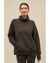 BAM - Bovey Funnel Neck Boxy Sweat - Lyst