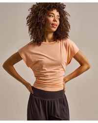 BAM - Tie Back Short Sleeve Top - Lyst
