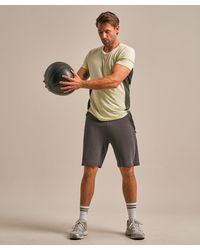 BAM Clothing - Brush Back Sweat Shorts Washed - Lyst