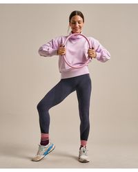 BAM Clothing - Tapered High Neck Sweatshirt Blush - Lyst