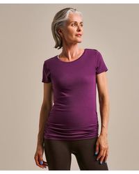 BAM - Gathered Hem Air Boo T-Shirt - Lyst