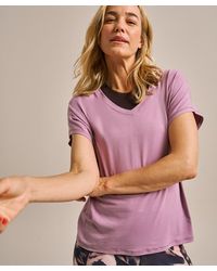 BAM - Relaxed V-Neck T-Shirt - Lyst