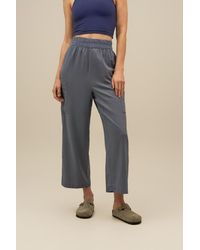 BAM - Horizon Linen Cropped Trousers - Lyst