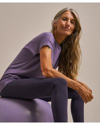 BAM - Short Sleeve Air Boo Flow Top - Lyst