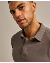 BAM - Themis Long Sleeve Pique Polo - Lyst