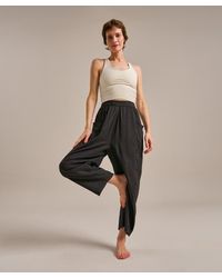 BAM - Linen Tulip Leg Trouser - Lyst