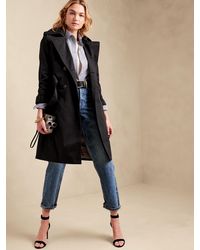 banana republic black jacket womens