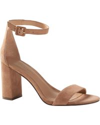 banana republic bare high heel