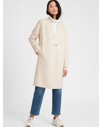 double faced wrap coat banana republic